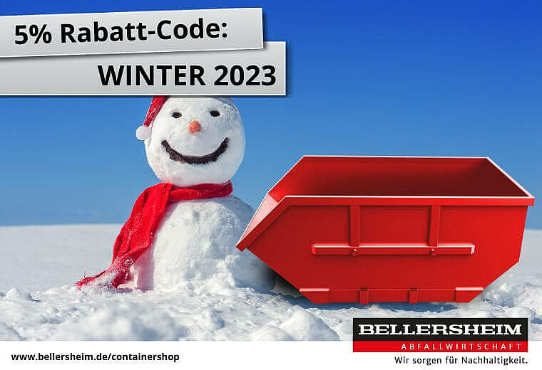 Bellersheim Winter Aktion für Container